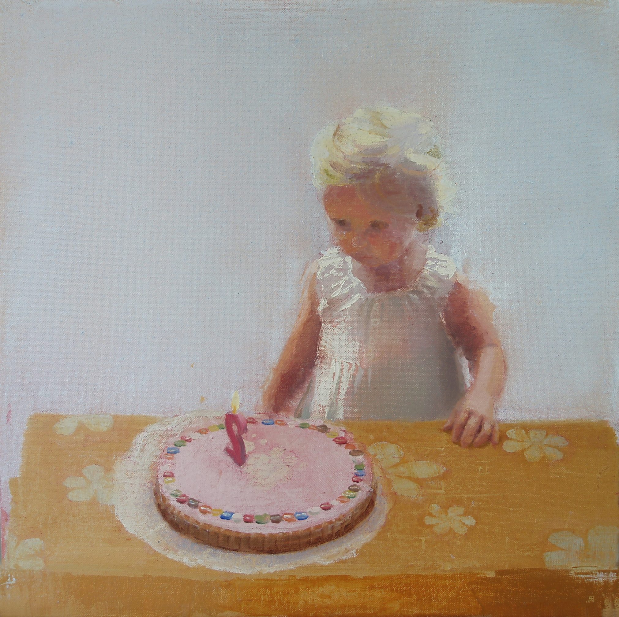 cumpleaños-alejandra-caballero-oleo-retrato-niña-mesa-tarta